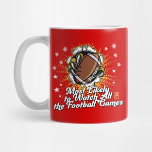 Most Likely to Bring Home a Dog - Family Christmas - Xmas Mug